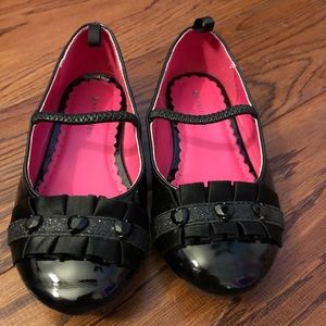 [healthtex] black dress flats